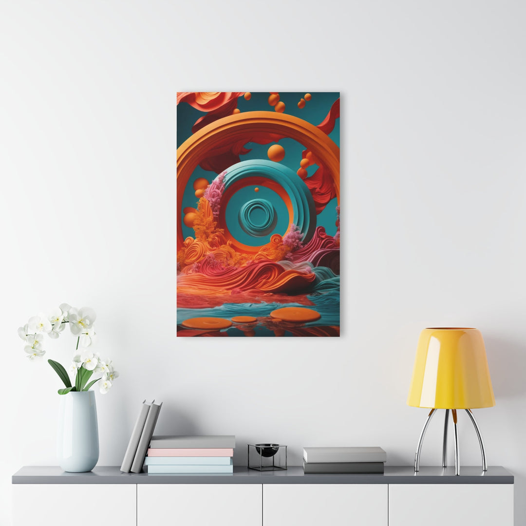 Surreal Swirls Delight - Acrylic Prints (French Cleat Hanging) - Home Decor - g(0D·IO) - 24" x 36" (Vertical) - 0.25'' -