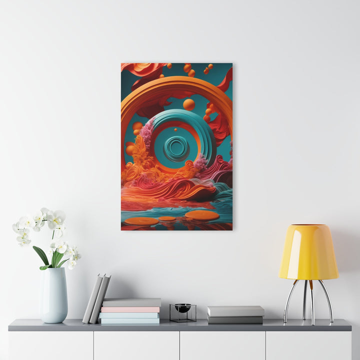 Surreal Swirls Delight - Acrylic Prints (French Cleat Hanging) - Home Decor - g(0D·IO) - 24" x 36" (Vertical) - 0.25'' -