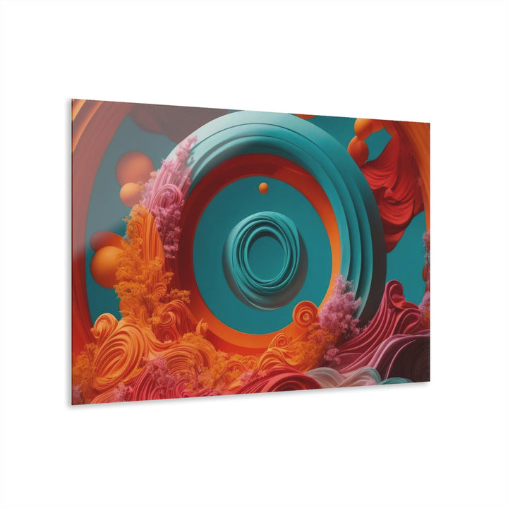Surreal Swirls Delight - Acrylic Prints (French Cleat Hanging) - Home Decor - g(0D·IO) - 36" x 24" (Horizontal) - 0.25'' -