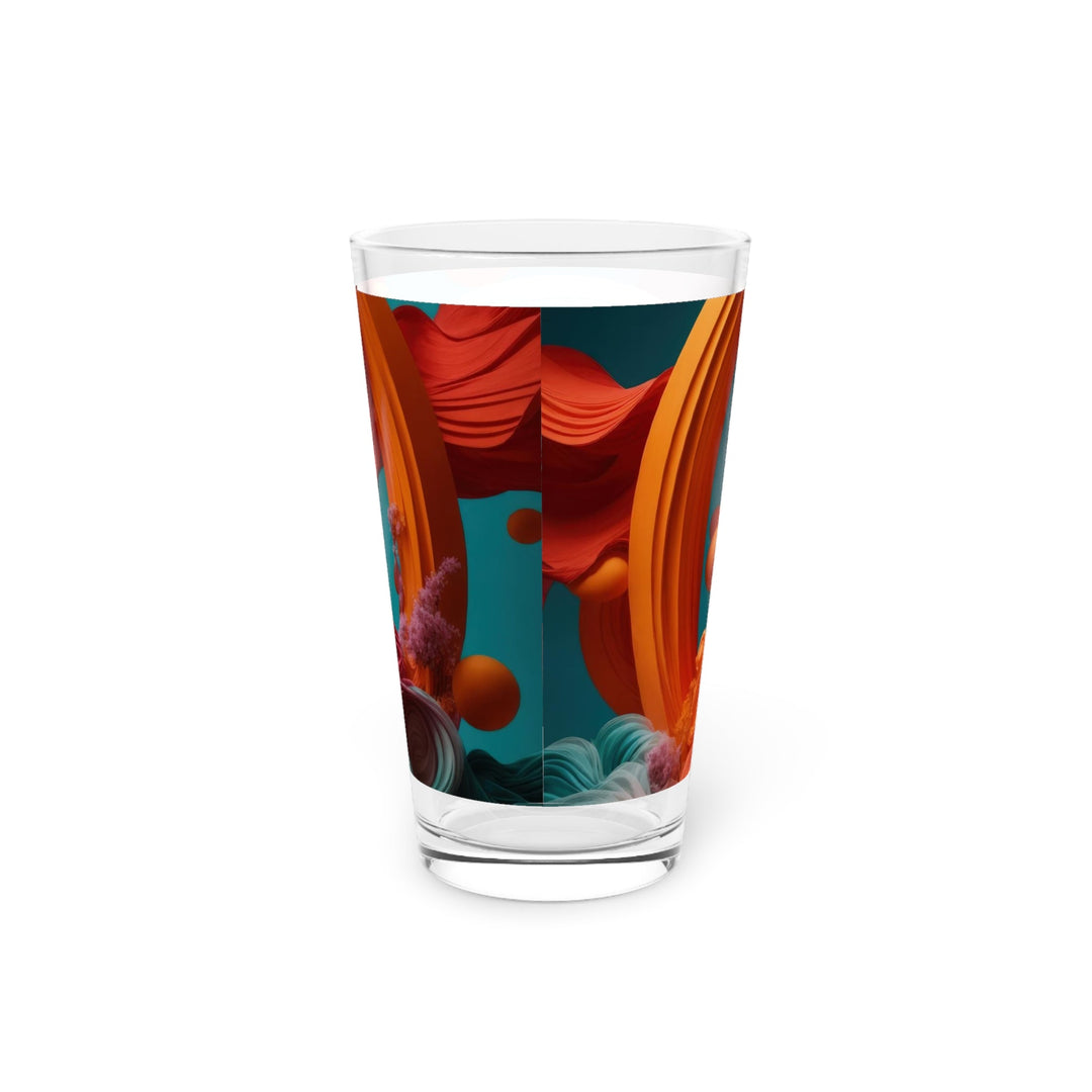 Surreal Swirls Delight - Pint Glass - Mug - g(0D·IO) - 16oz - -