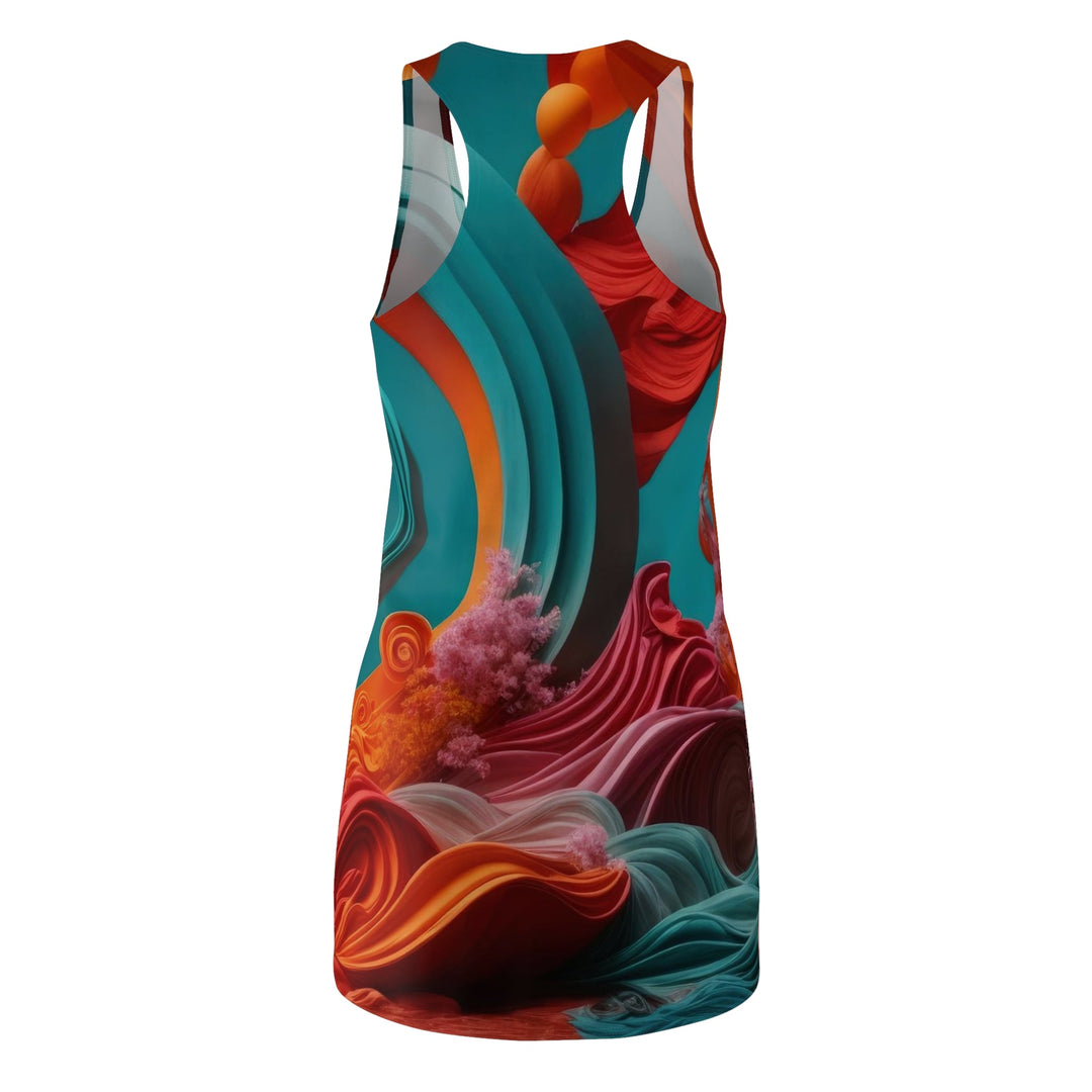 Surreal Swirls Delight - Racerback Dress - All Over Prints - g(0D·IO) - XS - -