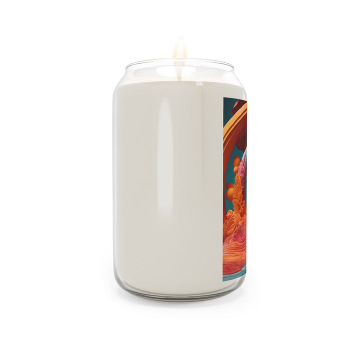 Surreal Swirls Delight - Scented Candle - Home Decor - g(0D·IO) - Vanilla Bean - 13.75oz -