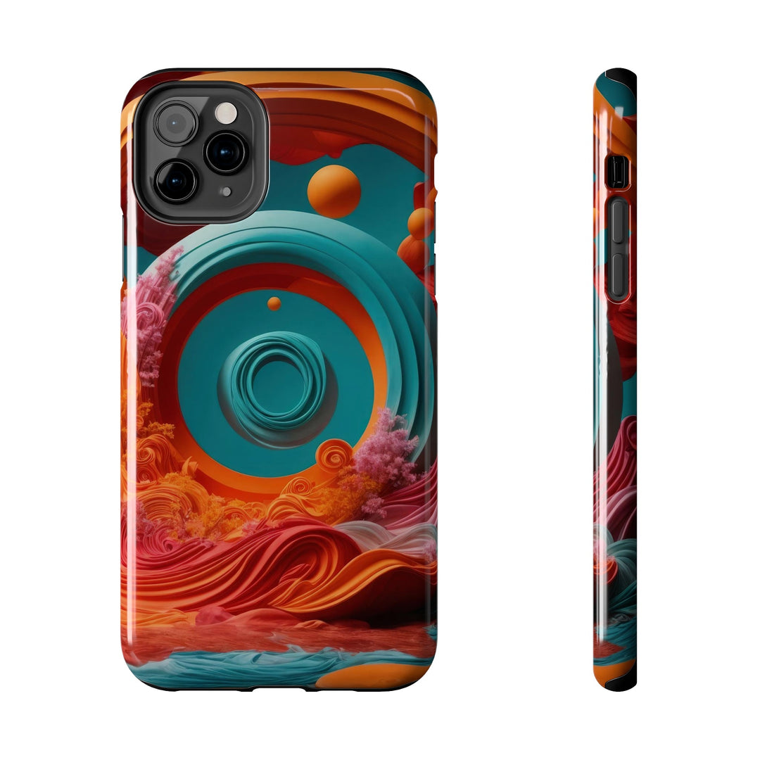 Surreal Swirls Delight - Tough Phone Case - Phone Case - g(0D·IO) - iPhone 11 Pro Max - -