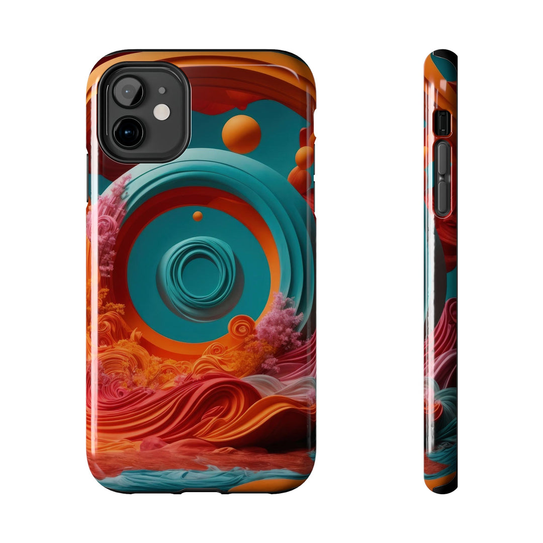 Surreal Swirls Delight - Tough Phone Case - Phone Case - g(0D·IO) - iPhone 11 - -