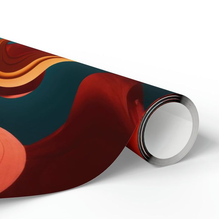 Surreal Swirls Delight - Wrapping Paper - Home Decor - g(0D·IO) - 30'' x 72'' - Matte -