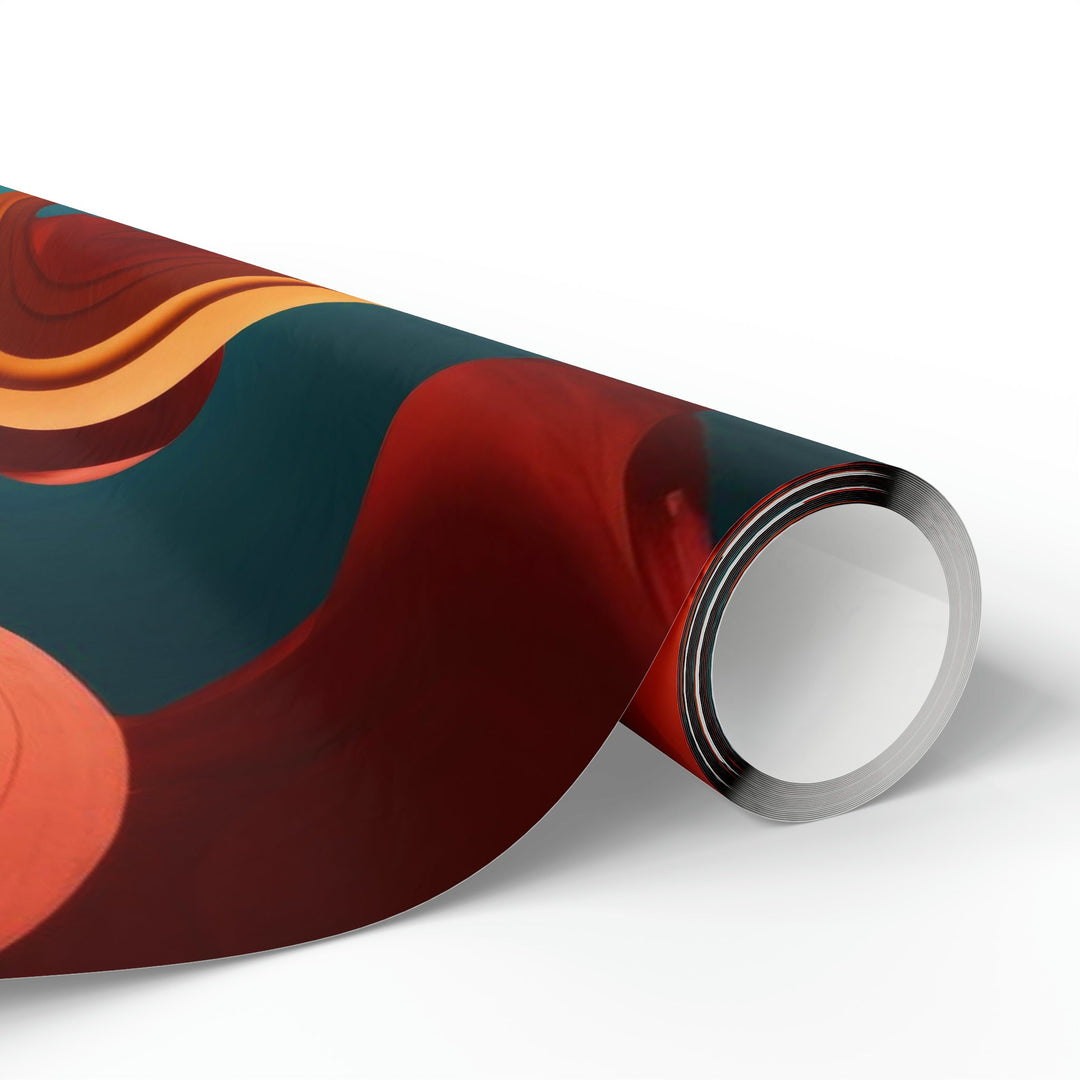 Surreal Swirls Delight - Wrapping Paper - Home Decor - g(0D·IO) - 30'' x 72'' - Matte -