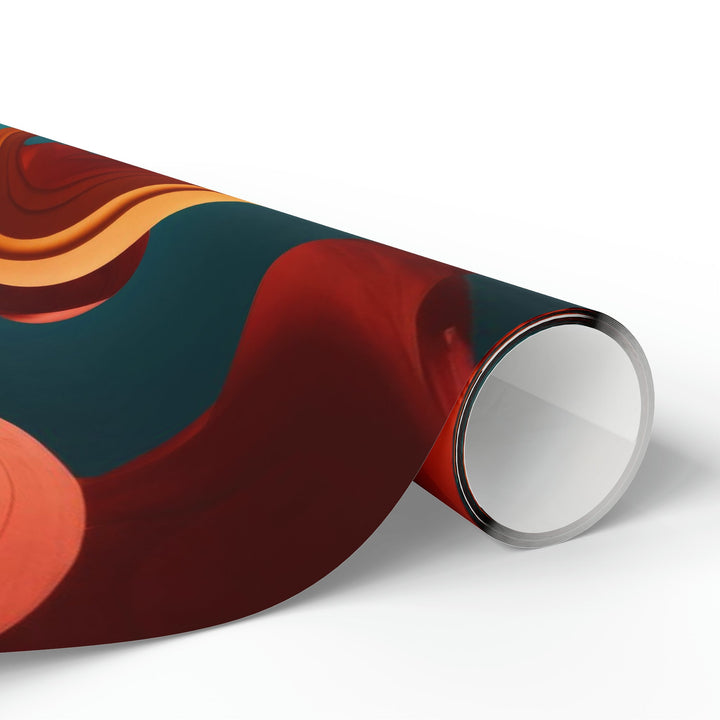 Surreal Swirls Delight - Wrapping Paper - Home Decor - g(0D·IO) - 30'' x 72'' - Matte -