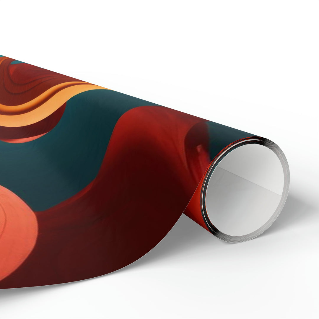 Surreal Swirls Delight - Wrapping Paper - Home Decor - g(0D·IO) - 30'' x 72'' - Matte -