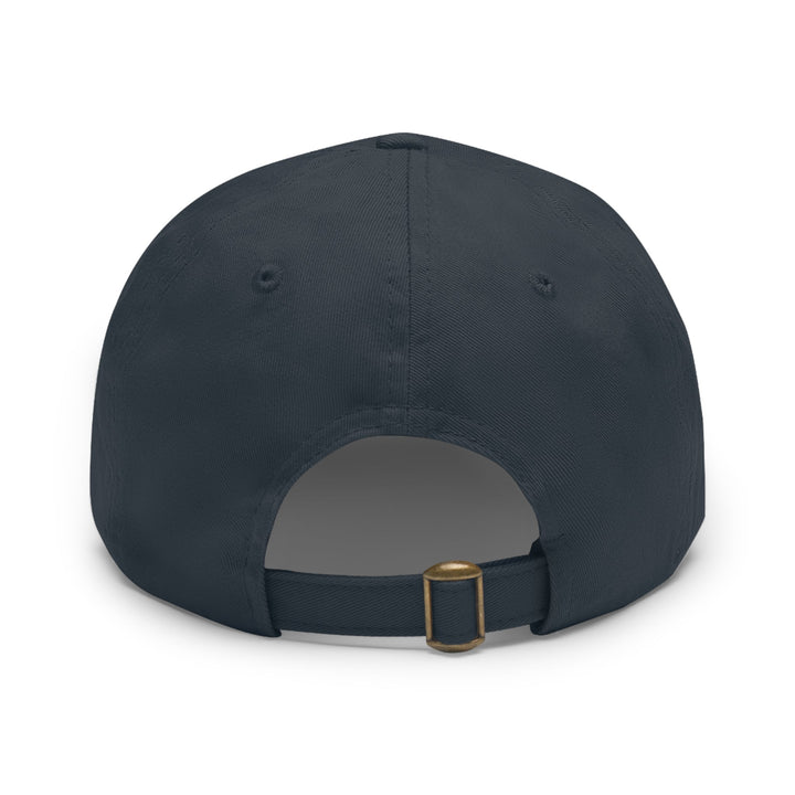 Surreal Violet Orb - Dad Hat - Hats - g(0D·IO) - White / Black patch - Rectangle - One size