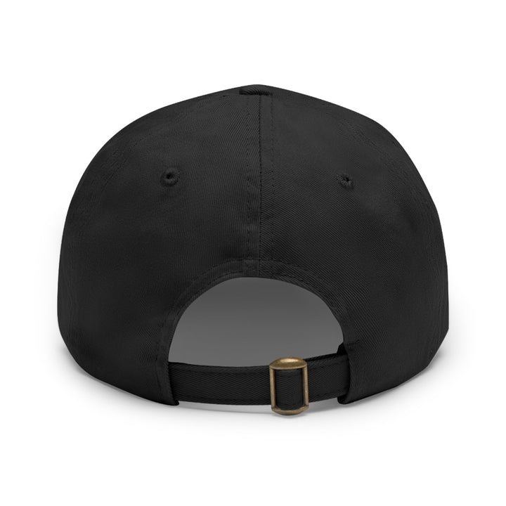 Surreal Violet Orb - Dad Hat - Hats - g(0D·IO) - White / Black patch - Rectangle - One size