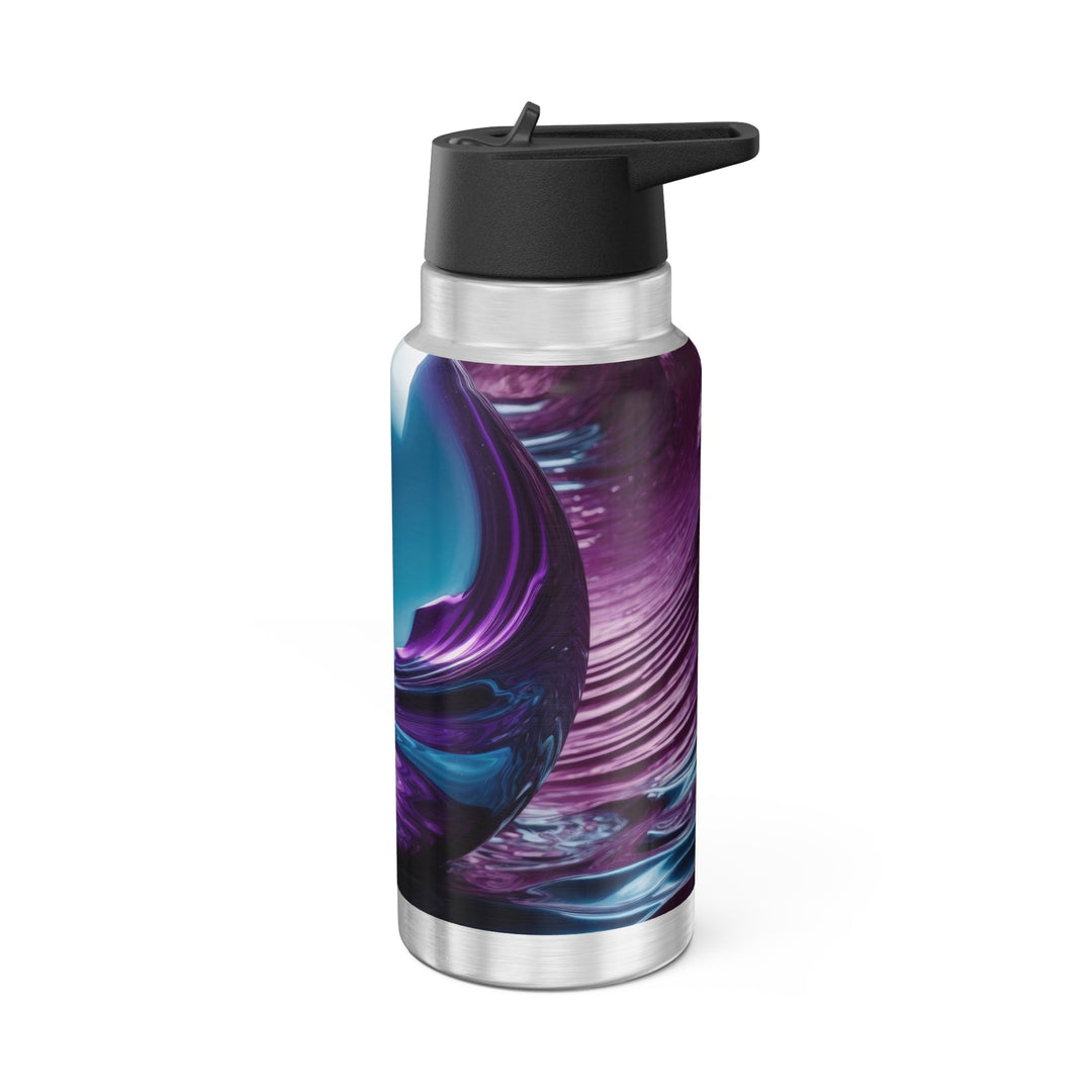 Surreal Violet Orb - Gator Tumbler 32oz - Mug - g(0D·IO) - Silver - 32oz -