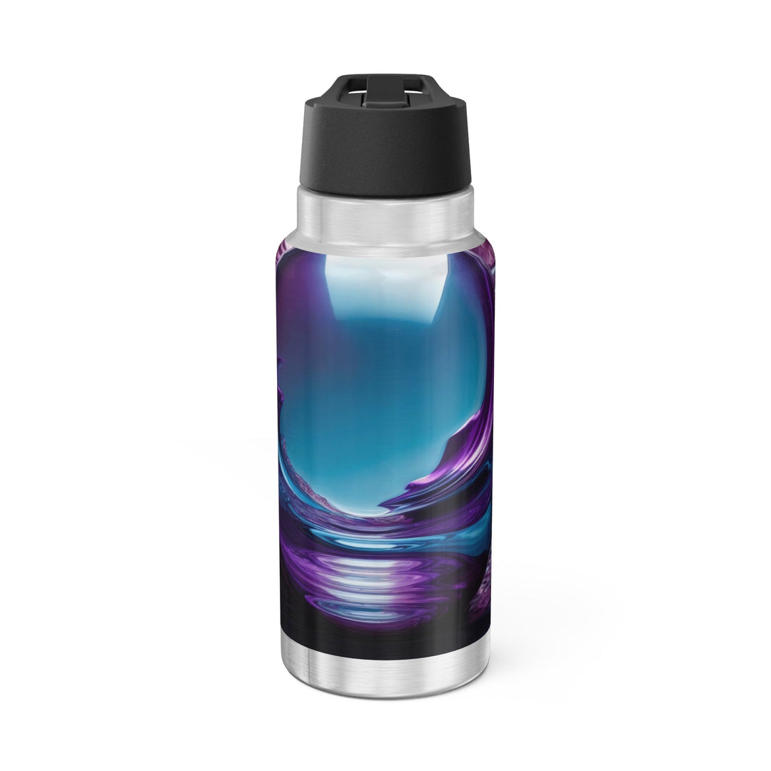 Surreal Violet Orb - Gator Tumbler 32oz - Mug - g(0D·IO) - Silver - 32oz -