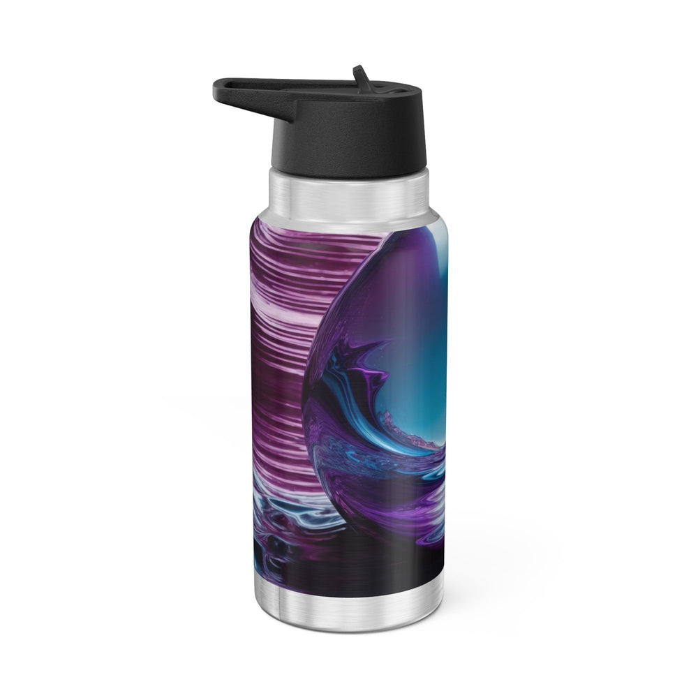 Surreal Violet Orb - Gator Tumbler 32oz - Mug - g(0D·IO) - Silver - 32oz -