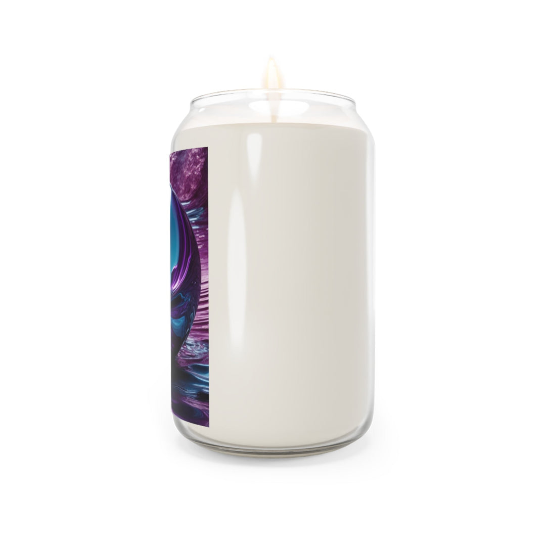 Surreal Violet Orb - Scented Candle - Home Decor - g(0D·IO) - Vanilla Bean - 13.75oz -