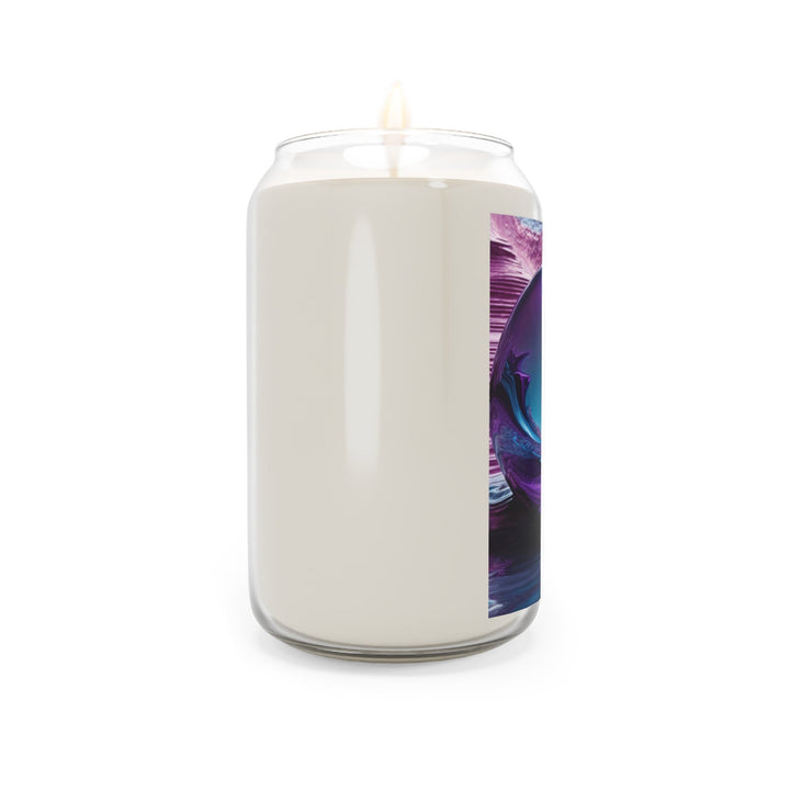 Surreal Violet Orb - Scented Candle - Home Decor - g(0D·IO) - Vanilla Bean - 13.75oz -