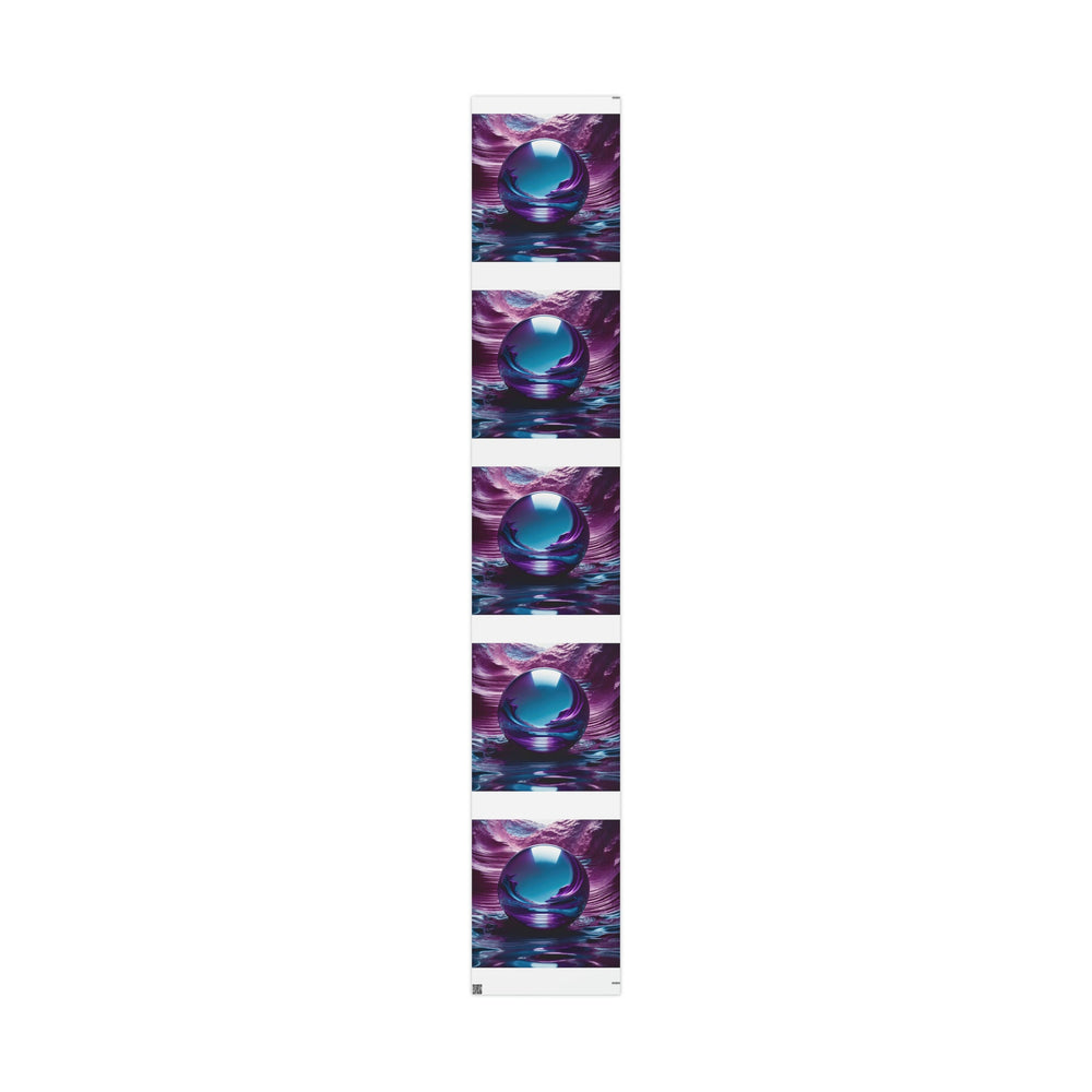 Surreal Violet Orb - Wrapping Paper - Home Decor - g(0D·IO) - 30" x 180" - Matte -