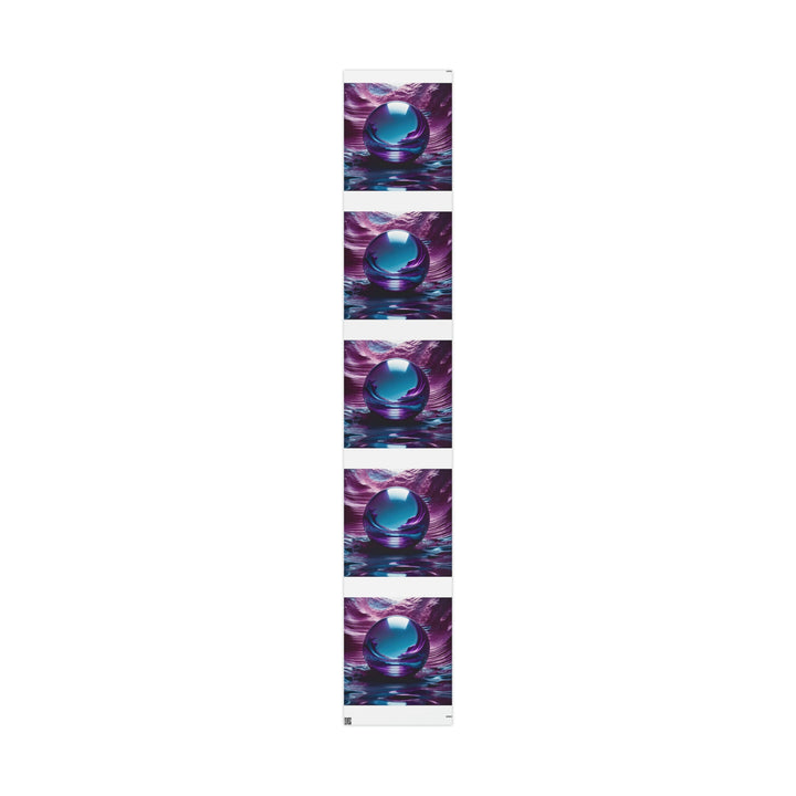 Surreal Violet Orb - Wrapping Paper - Home Decor - g(0D·IO) - 30" x 180" - Matte -
