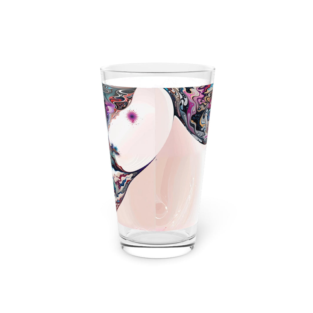 Surreal Vortex Landscape - Pint Glass - Mug - g(0D·IO) - 16oz - -