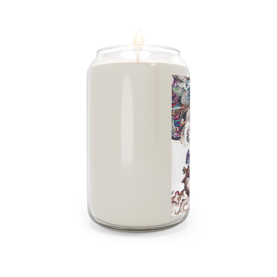 Surreal Vortex Landscape - Scented Candle - Home Decor - g(0D·IO) - Vanilla Bean - 13.75oz -
