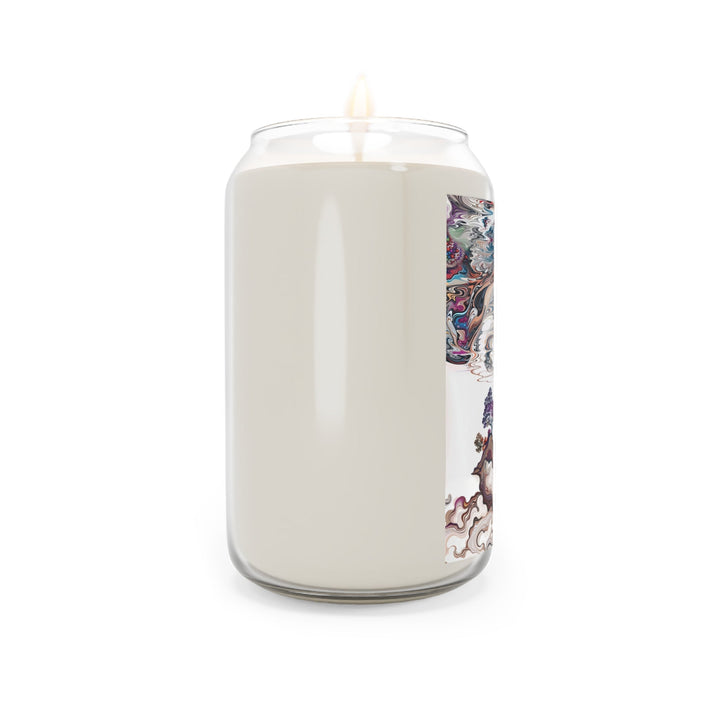 Surreal Vortex Landscape - Scented Candle - Home Decor - g(0D·IO) - Vanilla Bean - 13.75oz -