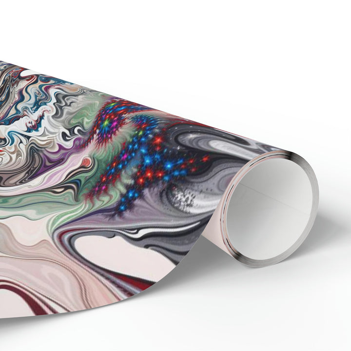Surreal Vortex Landscape - Wrapping Paper - Home Decor - g(0D·IO) - 30'' x 72'' - Matte -