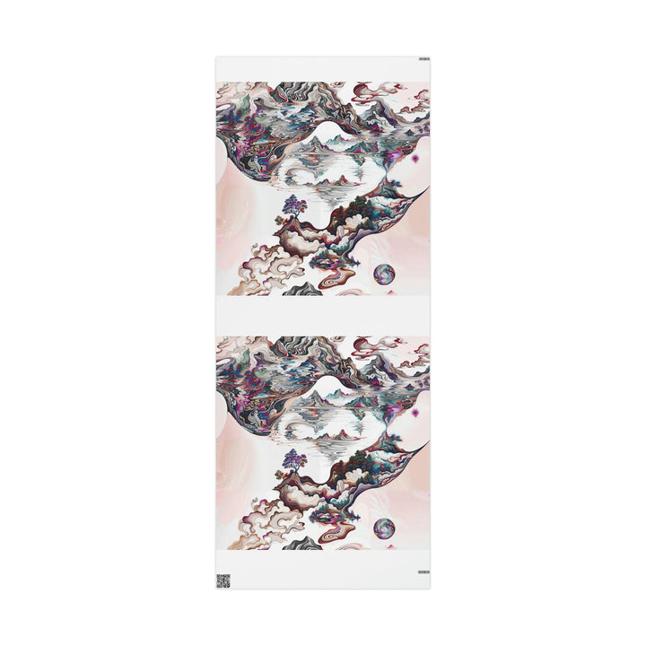 Surreal Vortex Landscape - Wrapping Paper - Home Decor - g(0D·IO) - 30'' x 72'' - Matte -