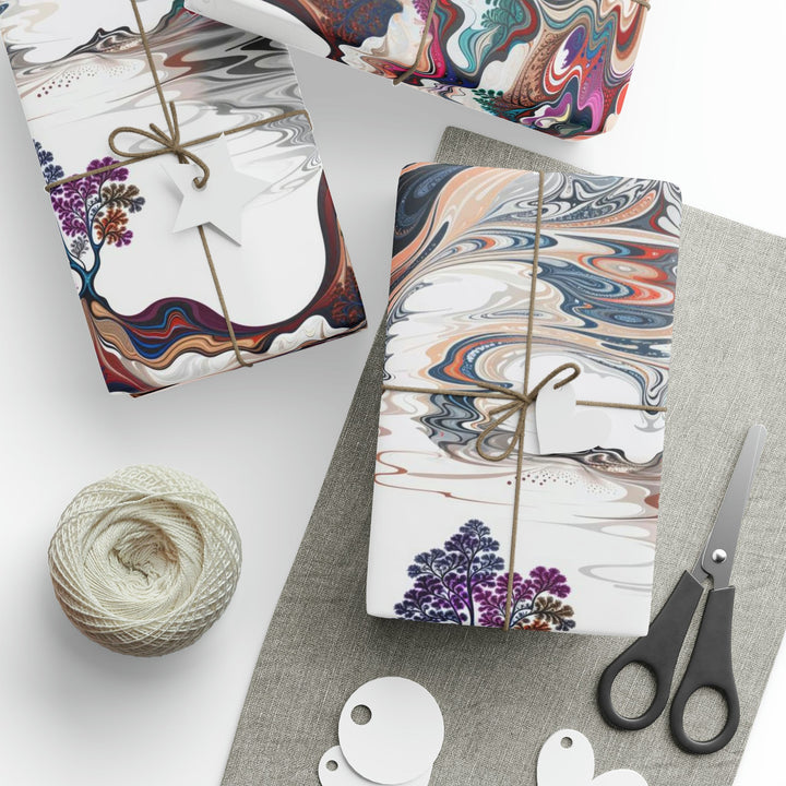 Surreal Vortex Landscape - Wrapping Paper - Home Decor - g(0D·IO) - 30'' x 72'' - Matte -