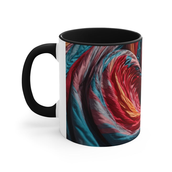 Swirling Color Vortex - Accent Coffee Mug - Mug - g(0D·IO) - Pink - 11oz -