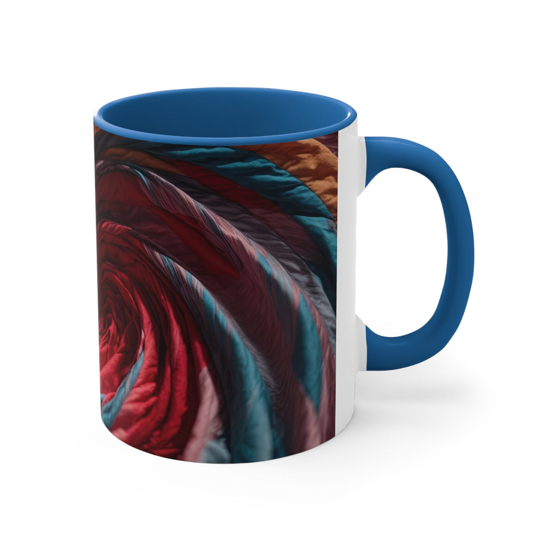Swirling Color Vortex - Accent Coffee Mug - Mug - g(0D·IO) - Pink - 11oz -