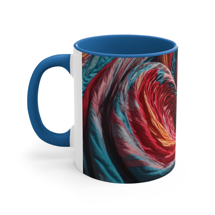 Swirling Color Vortex - Accent Coffee Mug - Mug - g(0D·IO) - Pink - 11oz -