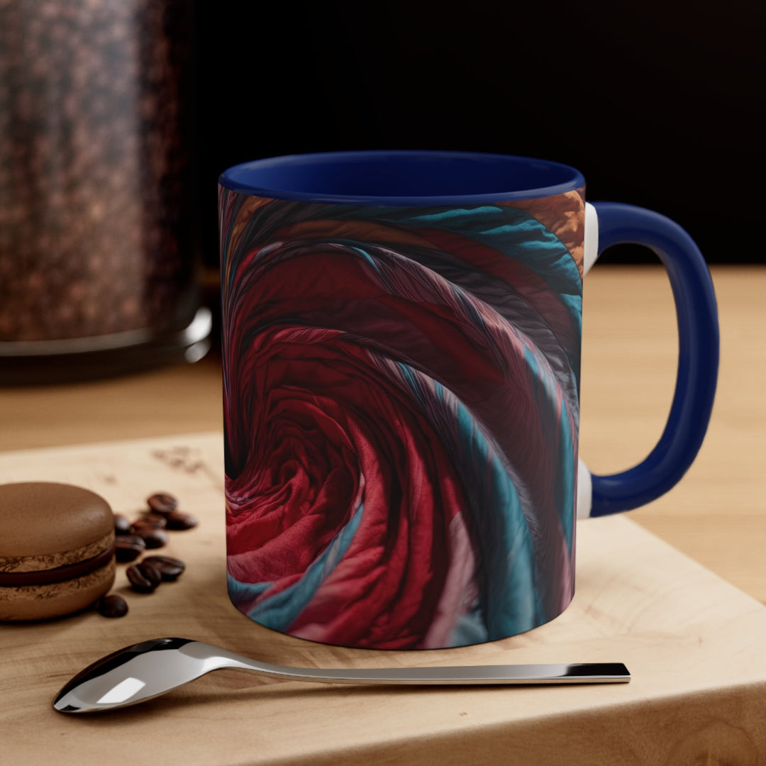 Swirling Color Vortex - Accent Coffee Mug - Mug - g(0D·IO) - Pink - 11oz -