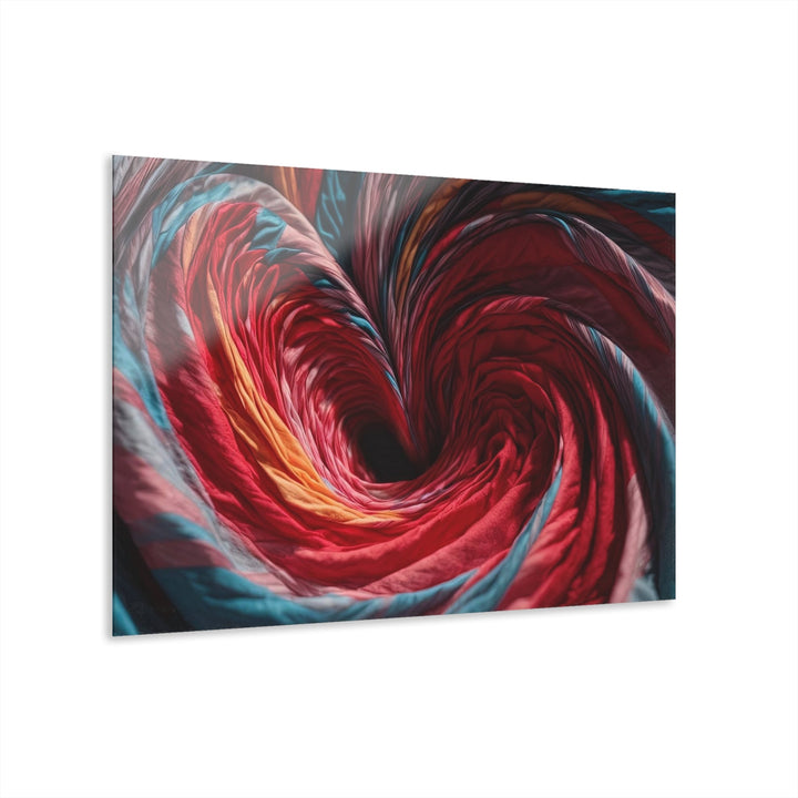 Swirling Color Vortex - Acrylic Prints (French Cleat Hanging) - Home Decor - g(0D·IO) - 36" x 24" (Horizontal) - 0.25'' -