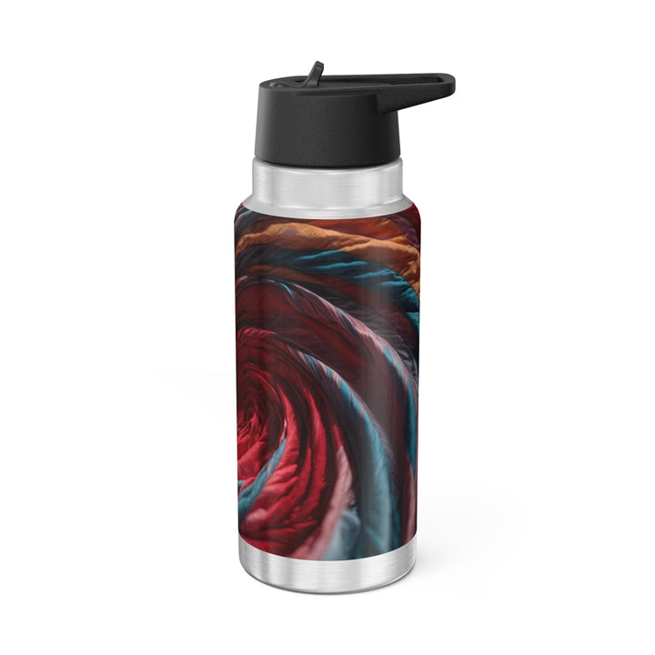 Swirling Color Vortex - Gator Tumbler 32oz - Mug - g(0D·IO) - Silver - 32oz -