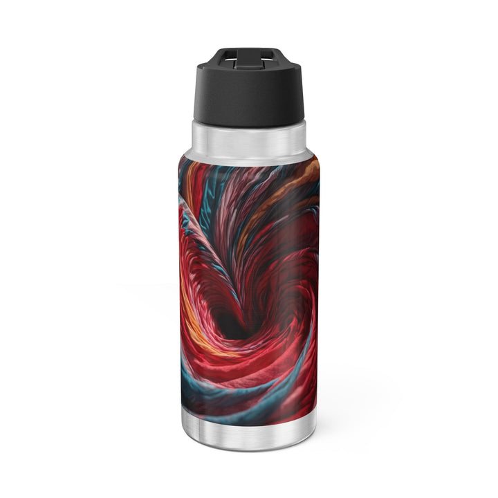 Swirling Color Vortex - Gator Tumbler 32oz - Mug - g(0D·IO) - Silver - 32oz -