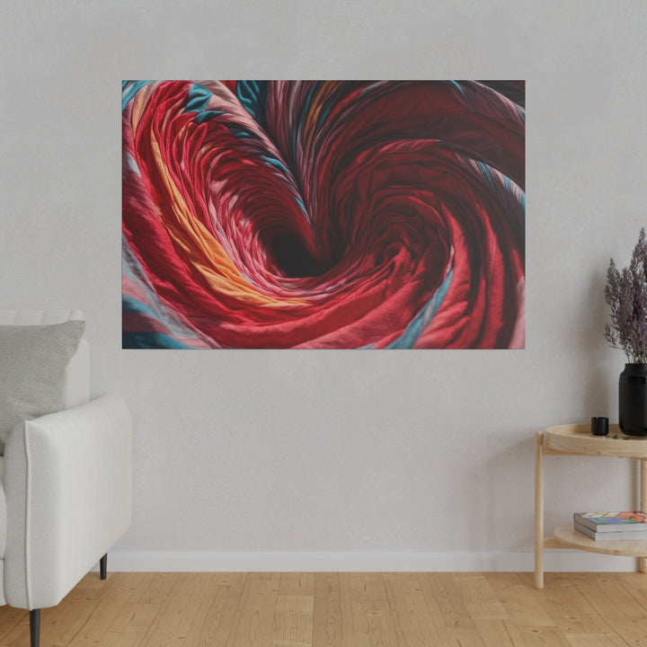 Swirling Color Vortex - Matte Canvas - Canvas - g(0D·IO) - 32" x 32" (Square) - 0.75'' -