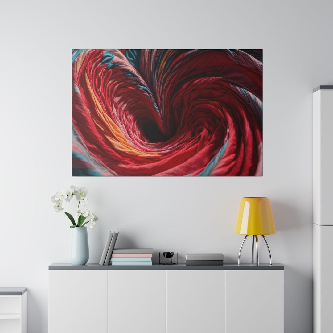Swirling Color Vortex - Matte Canvas - Canvas - g(0D·IO) - 32" x 32" (Square) - 0.75'' -