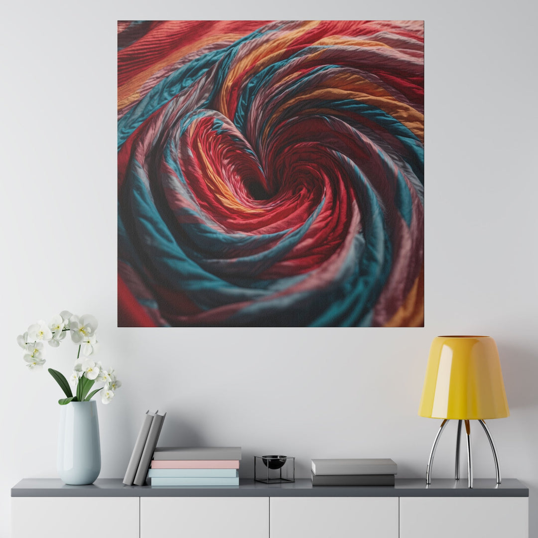 Swirling Color Vortex - Matte Canvas - Canvas - g(0D·IO) - 32" x 32" (Square) - 0.75'' -