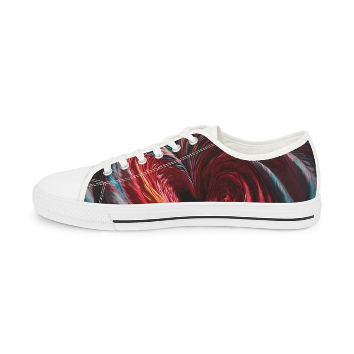 Swirling Color Vortex - Men's Lowtop Sneakers - Shoes - g(0D·IO) - US 5 - Black sole -
