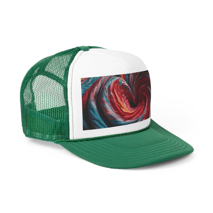 Swirling Color Vortex - Trucker Hat - Hats - g(0D·IO) - Pink - One size -