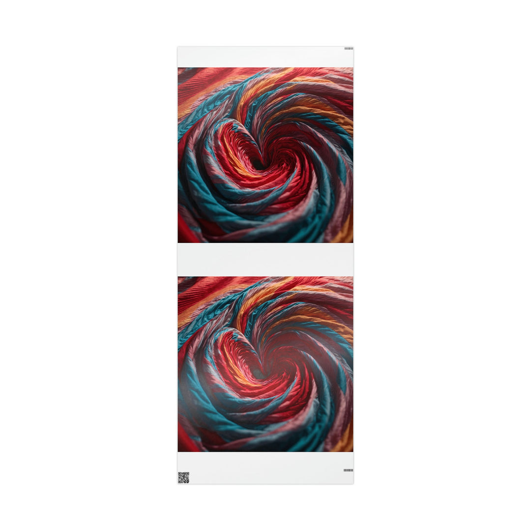 Swirling Color Vortex - Wrapping Paper - Home Decor - g(0D·IO) - 30'' x 72'' - Glossy -