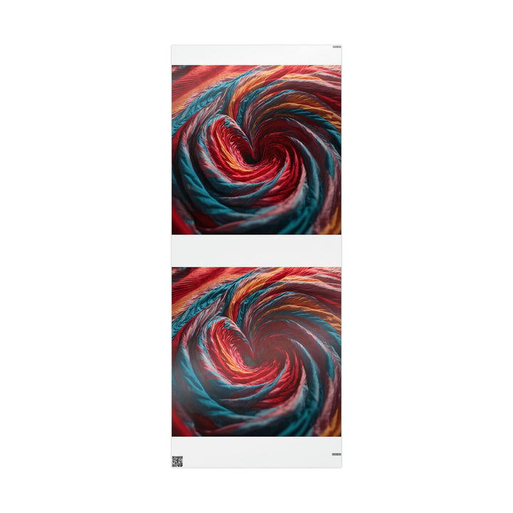 Swirling Color Vortex - Wrapping Paper - Home Decor - g(0D·IO) - 30'' x 72'' - Glossy -