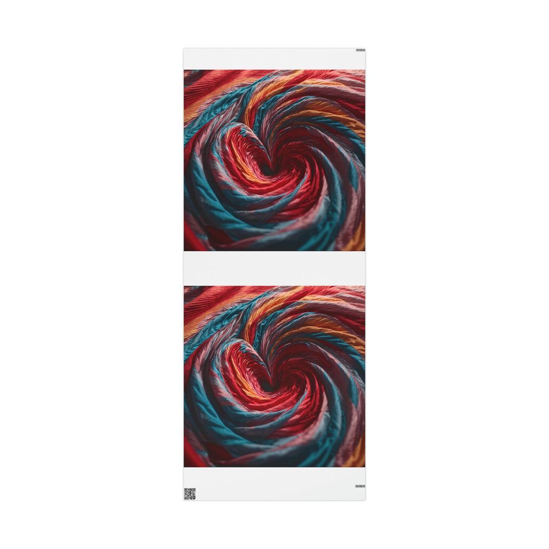 Swirling Color Vortex - Wrapping Paper - Home Decor - g(0D·IO) - 30'' x 72'' - Matte -