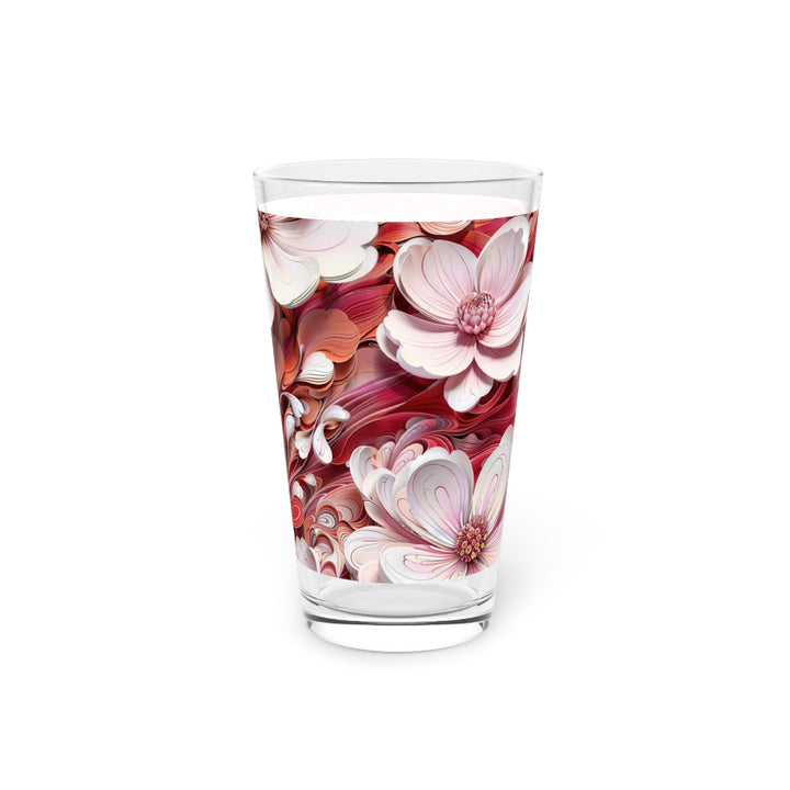 Swirling Floral Abundance - Pint Glass - Mug - g(0D·IO) - 16oz - -