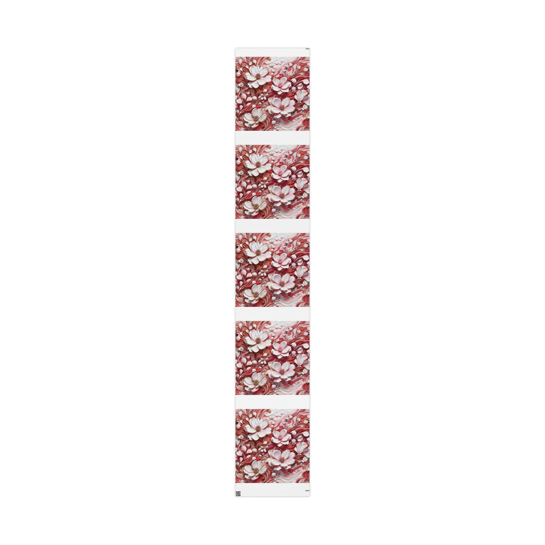 Swirling Floral Abundance - Wrapping Paper - Home Decor - g(0D·IO) - 30" x 180" - Matte -