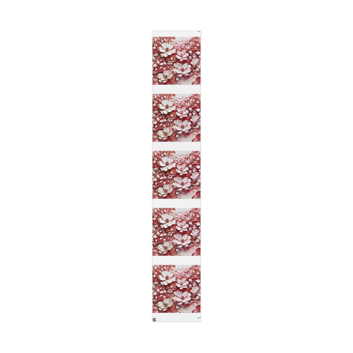 Swirling Floral Abundance - Wrapping Paper - Home Decor - g(0D·IO) - 30" x 180" - Matte -