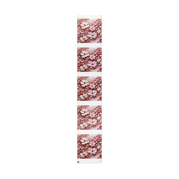 Swirling Floral Abundance - Wrapping Paper - Home Decor - g(0D·IO) - 30" x 180" - Glossy -