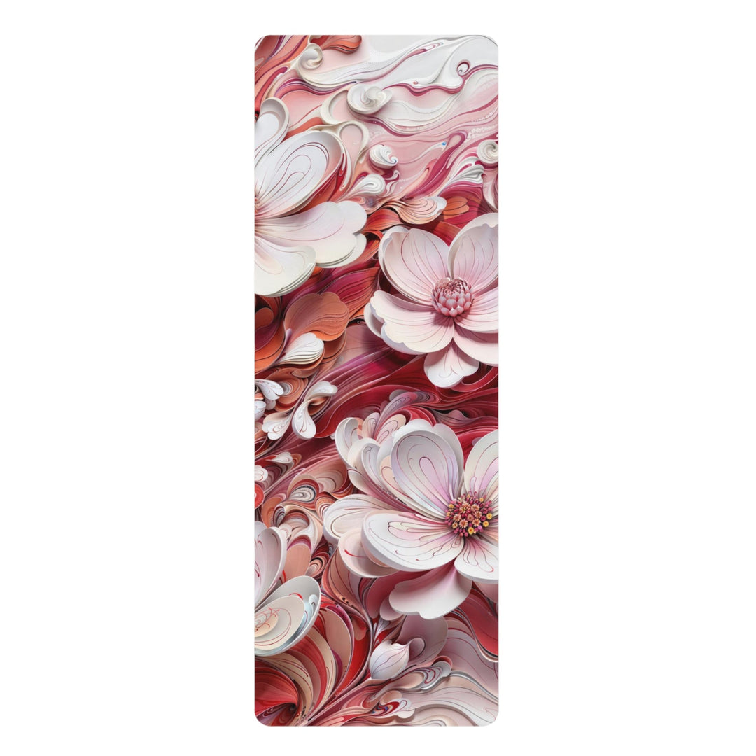 Swirling Floral Abundance - Yoga Mat - Home Decor - g(0D·IO) - 24” x 68” - -