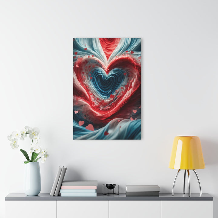 Swirling Heart Embrace - Acrylic Prints (French Cleat Hanging) - Home Decor - g(0D·IO) - 24" x 36" (Vertical) - 0.25'' -