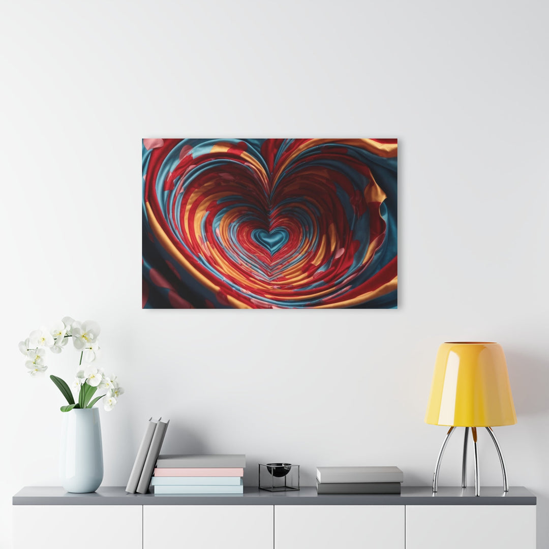 Swirling Heart Embrace - Acrylic Prints (French Cleat Hanging) - Home Decor - g(0D·IO) - 24" x 36" (Vertical) - 0.25'' -
