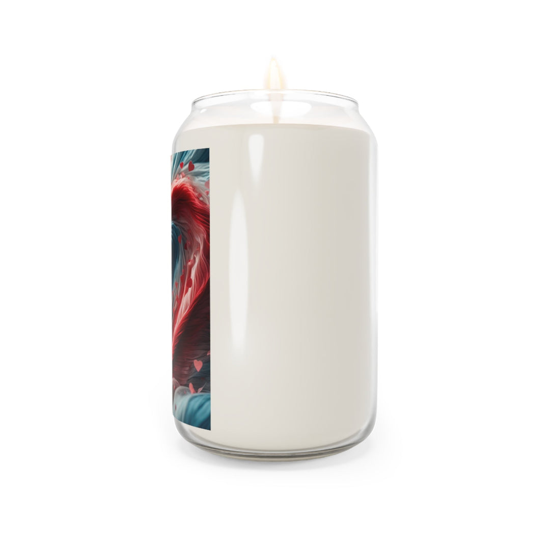 Swirling Heart Embrace - Scented Candle - Home Decor - g(0D·IO) - Vanilla Bean - 13.75oz -